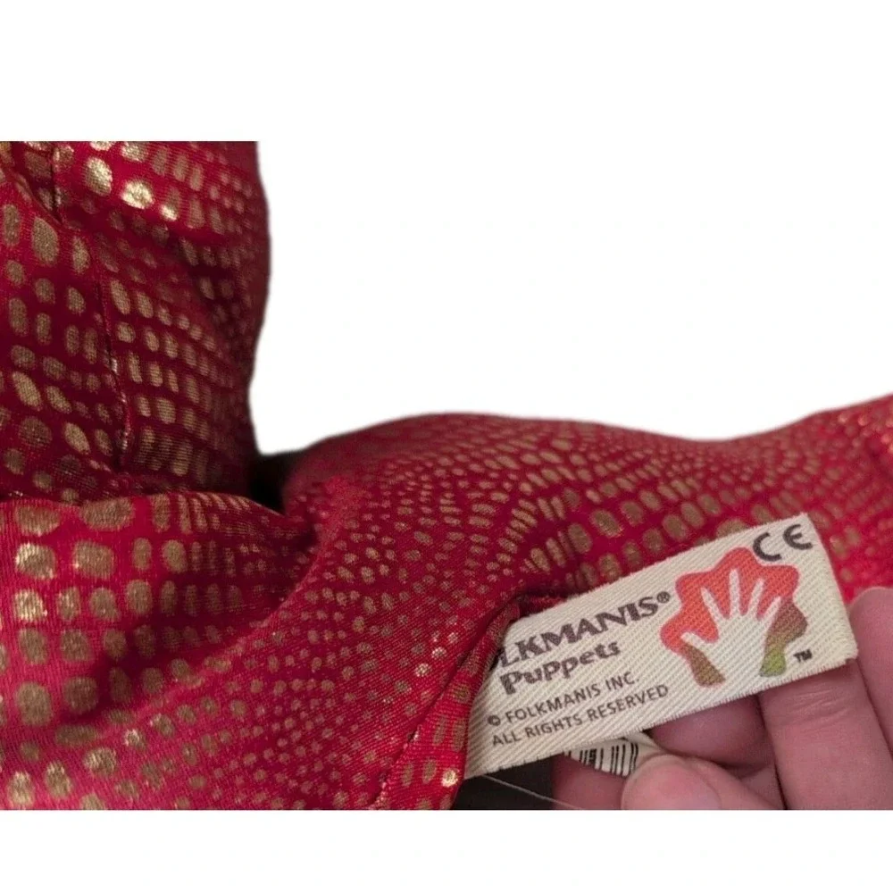 Folkmanis Large Red Dragon 48